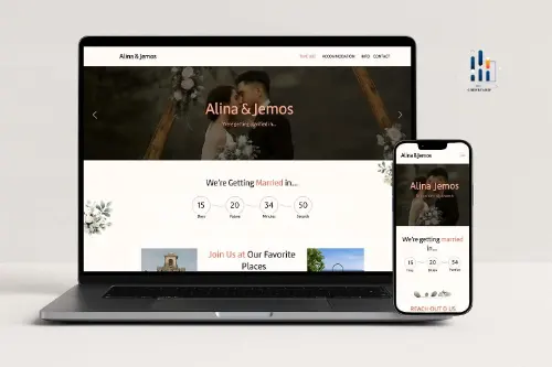 Custom Wedding themes by Code by Arif